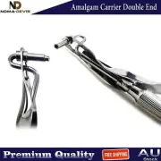 Dental Filling Restorative Double End Amalgam Carrier Packer Dentist Instruments