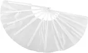 BATHVEVE Sublimation Blank Handheld Folding Fans DIY Tai Chi Dance Hand Fans Lightweight Stylish