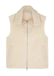 Varley Aspen Fleece Gilet - Cream - M (UK12 / M) M (UK12 / M)