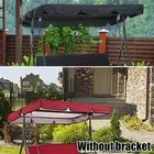 Sunproof Canopy Kit for Metal Porch Swing Chair Practical and Long lasting