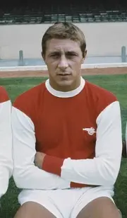 John Radford Of Arsenal 1967 OLD PHOTO