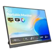 Portable Monitor, 16 Inch 144Hz QHD 2.5K 2560X1600 100% sRGB, IPS 16"2.5K
