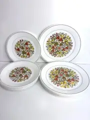 Corelle Indian Summer 6 Dinner Plates 10.5” & 7 Salad Lunch Plates 8” 1970s USA