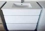 On Sale! CERAMIC 600mm BATHROOM VANITY with SOFT CLOSING DRAWERS