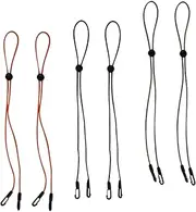 NOLITOY 6pcs Anti Ear Mask Rope Lanyard Mask Extender Ropes Mask Hanger Adjustable Mask Holder Mask Extender Rope Mask Hanging Rope See