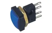 ITW Push Button Switch, Momentary, Panel Mount, SPDT