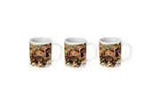 3x Attack On Titan Ceramic Coffee Tea Drink Mug w Handle Drinkware Water Cup