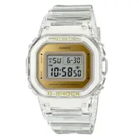 在飛比找momo購物網優惠-【CASIO 卡西歐】G-SHOCK時尚晶透系列 透明金_G