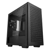 Deepcool Ch370 Micro Atx Gaming Computer Case, Built-In Headphone Stand Black