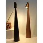 Stepless Dimming Cordless LED Lamp - USB Rechargeable Black 3 Colors
