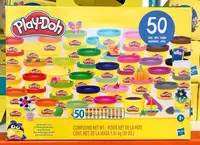 在飛比找Yahoo!奇摩拍賣優惠-Costco好市多 Play-Doh 培樂多 50入多色黏土