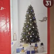 7ft Unlit Artificial Christmas Tree Alberta Spruce - Wondershop