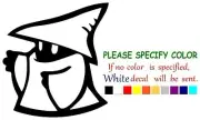 Final Fantasy black Mage Decal Sticker JDM Funny Vinyl Car Truck Window 9"