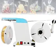 Semi-Automatic Twist Tie Machine, Electric Food Twist Tying Machine with Bundling Diameter 0.1-1.2mm, Packaging Bag Twisting Machine for Candy Bread Toy