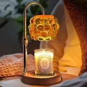 Candle Warmer Lamp with Timer Adjustable - Height Candle Warmer, Dimmer, Vint...