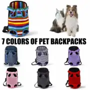 Outdoor Pet Carrier Backpack Dog Portable Breathable Travel Mesh Shoulder Bag