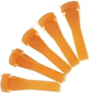 MOBUTOFU 5pcs Hair Removal Machine Rubber Rod Poultry Defeathering Fingers Poultry Accessories Handheld Chicken Plucker Drill Featherucker Bird Plucking Machine Poultry Plucker