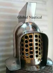 Gladiator Hoplomachus Helmet Battle Ready Armor Helmet Combat Armor Helmet Gifts