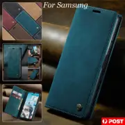 For Samsung S25 S24 S23 S22 S21 FE S20 Plus Ultra Wallet Leather Case Flip Cover