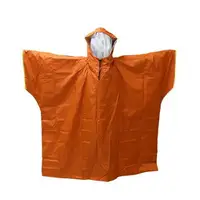 在飛比找樂天市場購物網優惠-LOONGBIEN 蝴蝶袖雨衣【野外營】連身套頭式雨衣 銀膠