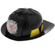 Fireman Hat Black
