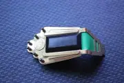 Dell Arte Selmer Maccaferri DR tailpiece polished brass Ebony insert