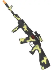 Camouflage Peace Keepers Army Style Gun Soldier Costume Prop Kids Toy