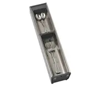 Elite Stainless Steel Drawer Organiser - Chef Series - Adjustable 2 Tray