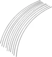 GREENADSCAPE 10pcs Folk Guitar Fret Wires 200mm Guitar Fret Wire Easy Shape for Acoustic Folk