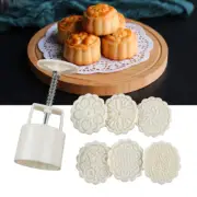 DIY Moon Cake Maker Mooncake Press Molds Fondant Making Mould Moon Cake Mould