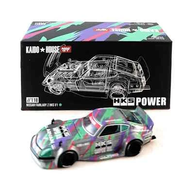 CHASE! Mini GT x Kaido House 1/64 Nissan Fairlady Z HKS KHMG118