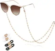 SAM & LORI Stylish Eyeglass Chain for Women-Mask Holder Disc Rosegold