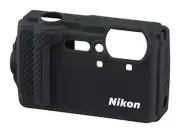 Nikon CF-CP3 Black Silicone Camera Jacket Case for COOLPIX W300 F/S w/Tracking#