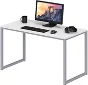 White Computer Desk for Home Office