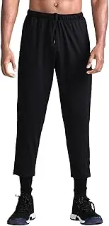 [Generic] Men's Quick Dry Solid Comfort Workout Pants Stretch Elastic Waist Summer Trousers Casual Joggers Outdoor Sweatpants