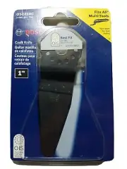 BOSCH OSC214C OSCILLATING MULTI-TOOL CAULK KNIFE SCRAPER BLADE SWISS MADE