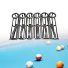 6Pcs Billiards Table Slide Track Replace Falling Rail Pool Snooker Supplies