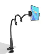 Tablet Stand Holder, Mount Holder Clip with Grip Flexible Long Arm Gooseneck ...