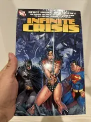 Infinite Crisis by Phil Jimenez and Geoff Johns (2008, Trade Paperback)