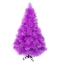 在飛比找金石堂精選優惠-台灣製4尺/4呎(120cm)特級紫色松針葉聖誕樹裸樹 (不