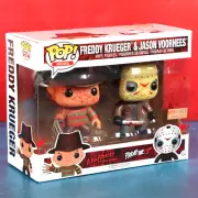 Funko Pop Freddy Krueger Jason Voorhees Box Lunch Exclusive Window Issue 2016