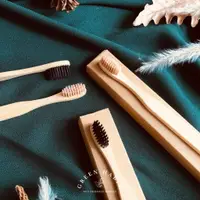 在飛比找蝦皮購物優惠-竹牙刷優質環保竹牙刷