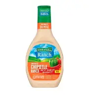 New Hidden Valley Southwest Chipotle Ranch Bottle Salad Dressing Bottle 16oz