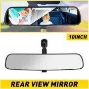 Universal Inner Inside Interior 10" Rearview Rear View Mirror w/Adhesive EAW