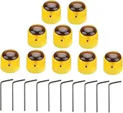ERINGOGO 10pcs Electric Guitar Control Knobs Tone Knobs for Precision Sound for Musicians Hobbyists Replacement for All Electric Guitars