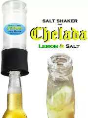 Salero para Chelada, Cerveza y Limon, Salt Shaker for Chelada, Beer and Lemon