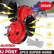2Pcs Super Horn 12V 300DB Super Horn Loud Snail Motorcycle Car Truck Boat Train (for: Daihatsu)