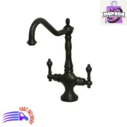 Kingston Brass KS1775ALBS Heritage Kitchen Faucet, 8-1/4-Inch, Oil Rubbed Bronze