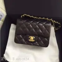 在飛比找蝦皮購物優惠-丫丫店/二手Chanel mini coco 17cm A3