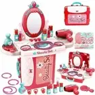 Beauty Kids Make Up Dresser Kit Include Makeup Accessories-3 in 1